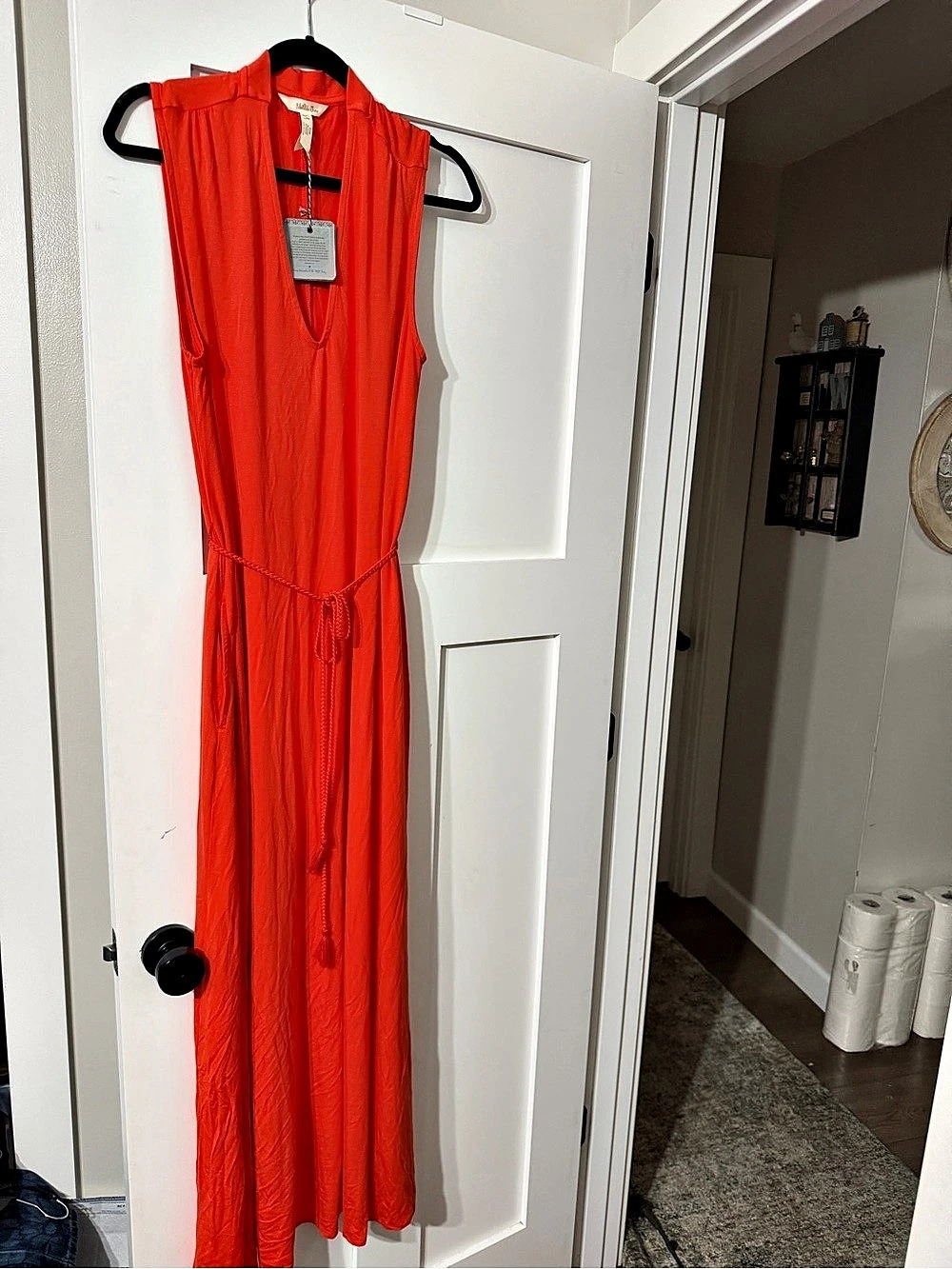 Matilda Jane In The Breeze Maxi Dress Red Large NWT